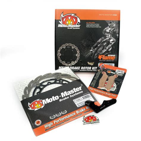 Moto Master Brake Disc Kit Flame Oversize Honda Crf R Mm