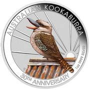 Dollar Elizabeth Ii Th Portrait Kookaburra Th Anniversary