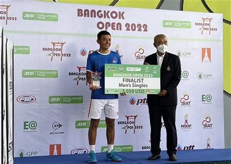 Nam finishes second at Bangkok Open Challenger ATP 50