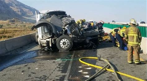 Driver Transported After 5 Vehicle Collision On I 80 In Tooele County