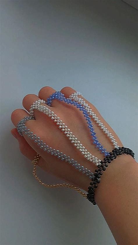 бисер, и 💏 | Braccialetti fai da te, Perline, Braccialetti