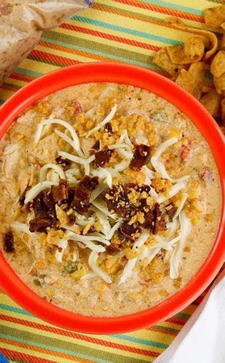 Slow Cooker Jalapeno Popper Chicken Chili Ready To Eat Dinner Once