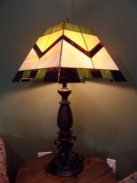 Stained Glass Lamp Bases Antique Signed Miller Lamp Base For Leaded Stained Glass Shade