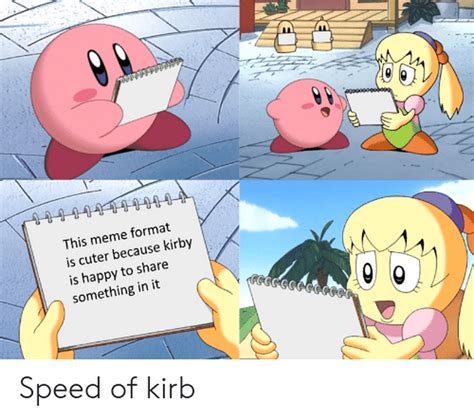 The average Kirby meme. | Fandom