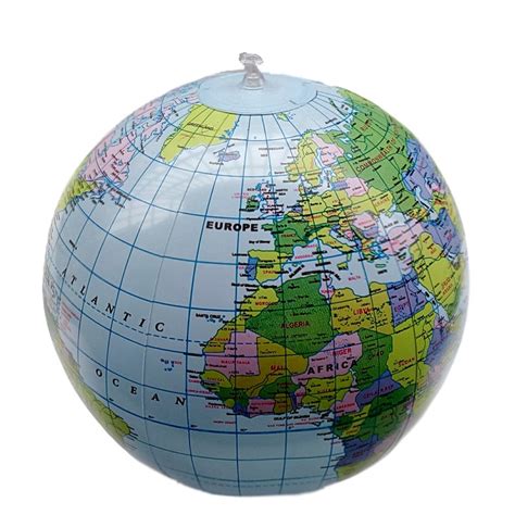 Gonfler Globe Carte Gonflable Terre Monde Enseigna Grandado