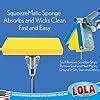 Amazon Lola Products Squeeze Matic Butterfly Sponge Mop Refill 9