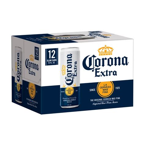 Corona Extra Mexican Lager Import Beer Oz Cans Pk Shop Beer At