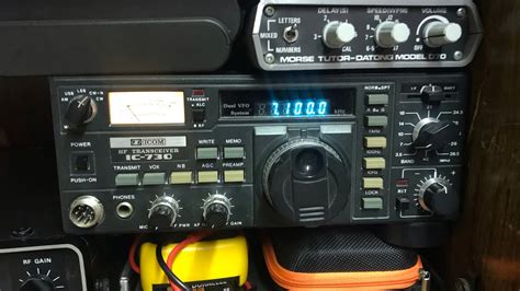 A Review Of The Icom Ic Hf Transceiver Youtube