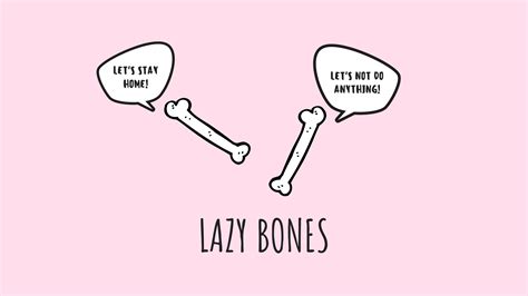 Lazy Bones Funny Desktop Wallpaper - Templates by Canva