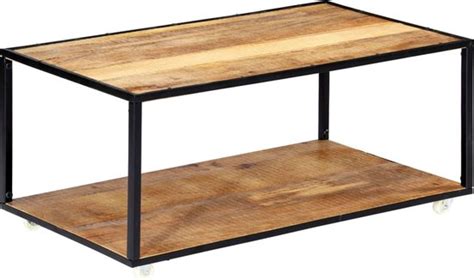 Prolenta Premium Salontafel 90x50x40 Cm Massief Gerecycled Hout