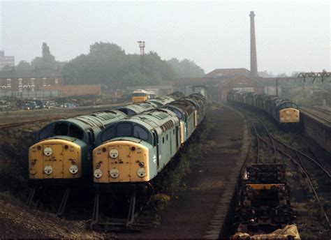 Class 40 S And 47455 Crewe Works 29th September 1985 Flickr