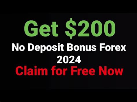 Get No Deposit Bonus Forex For Free Youtube