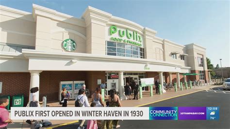 Community Connection: First Publix location opened in Winter Haven in ...