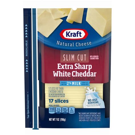 Natural Sliced Cheese Kraft Natural Cheese