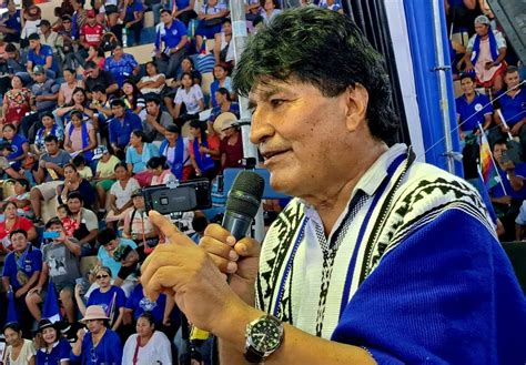 Ampliado ‘evista’ Ratifica A Morales Como Candidato único Para El 2025 Infomanos