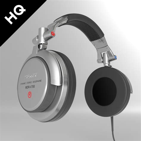 3d model headphones sony