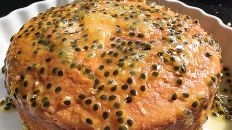 Passionfruit Syrup Cake Recipe Perfect For Afternoon Tea Or Dessert