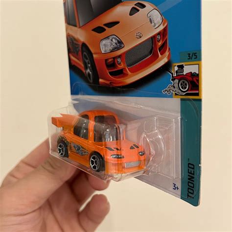 Hot Wheels Tooned 94 Toyota Supra Fast And Furious Hobbies Toys Toys Games On Carousell