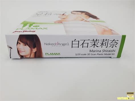 GSC組裝模型開箱 PLAMAX Naked Angel 1 20 白石茉莉奈 Marina Shiraishi しらいしまりな