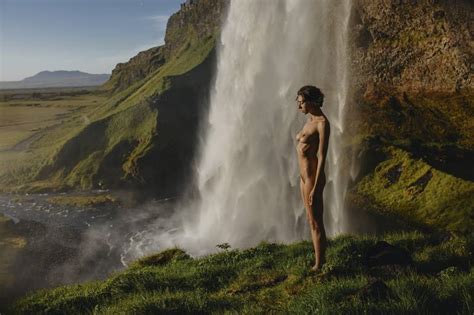 I Am Planer Earth Landscape Of Iceland Nude In Nature Photography By Anastasia Mihaylova