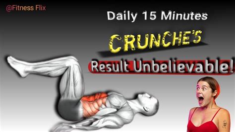 What Will Happen If You Crunches Every Day For 15 Minute Benefit Of