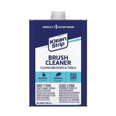 Klean Strip 1 Qt Brush Cleaner Qkbc121 The Home Depot