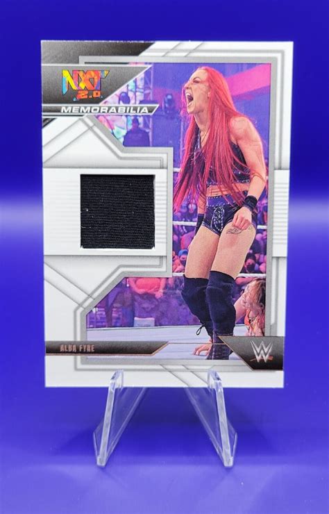 2022 Panini NXT 2 0 WWE Memorabilia Alba Fyre NXM KLR EBay