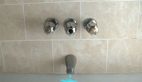 Hot Water Leaking From Shower Faucet Solved Faucet Fam