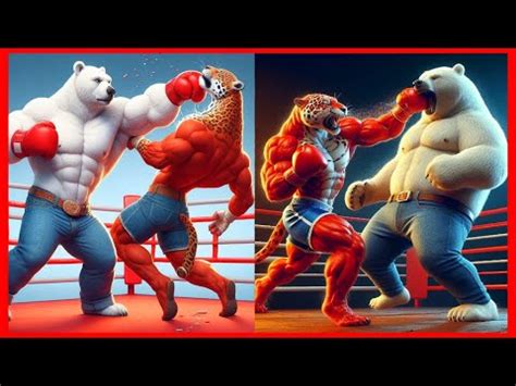 Jaguar Vs Bear Muscle TigerVsBear YouTube