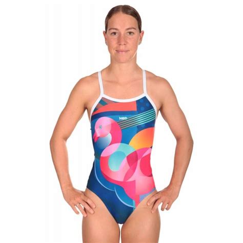 Maillot De Bain Natation Femme Mako Nereid Flamingo Globalneoprene