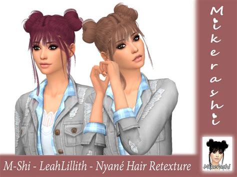 Mikerashis M Shi Leahlillith Nyan Hair Retexture Mesh Needed