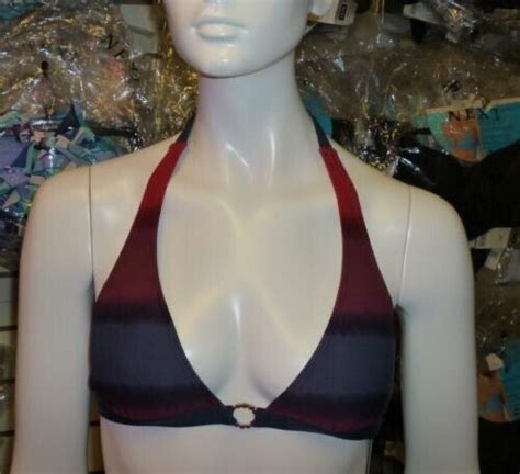 RRP 12 BNWT Next Bikini Top Size 8 Ombré Halter Buckle Triangle Removable Pad eBay