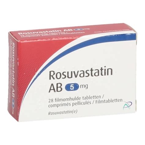 Rosuvastatin Ab Mg Filmomh Tabl X Mg Apotheek Kestens