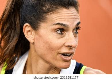 Gabriela Sabatini During French Open Grand Stock Photo