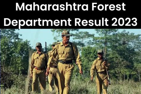 Maharashtra Forest Department Result Vanrakshak Merit List