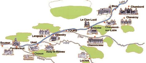 Loire Valley Castles Map | Living Room Design 2020