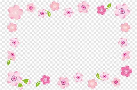 Marco Rectangular Con Flor De Durazno Arreglos Florales Blanco Png