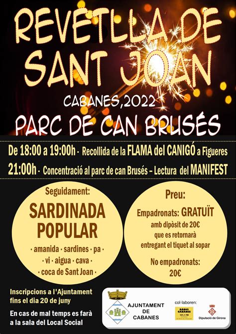 REVETLLA SANT JOAN Web Oficial De L Ajuntament De Cabanes