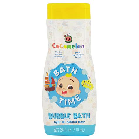 Cocomelon 24oz Bubble Bath Soap - Light All Natural Scent | Bath Time ...