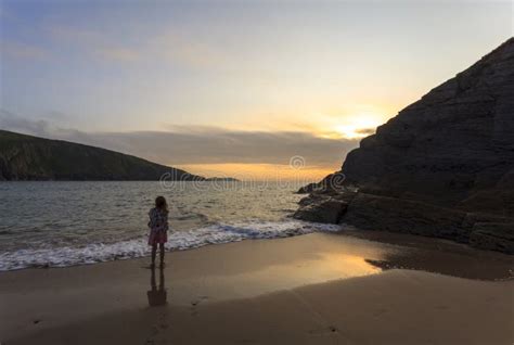 Late Summer`s Day at Mwnt Beach Editorial Photography - Image of ...