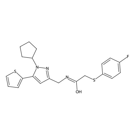 Buy N Cyclopentyl Thiophen Yl H Pyrazol Yl Methyl