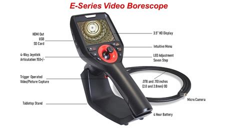 Hawkeye E Series Video Borescopes Cerisky Store