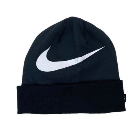 NIKE BEANIE HAT - BLACK