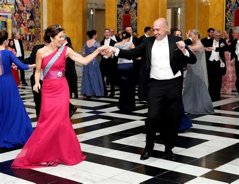 Crown Prince Frederik and Crown Princess Mary host soirée at