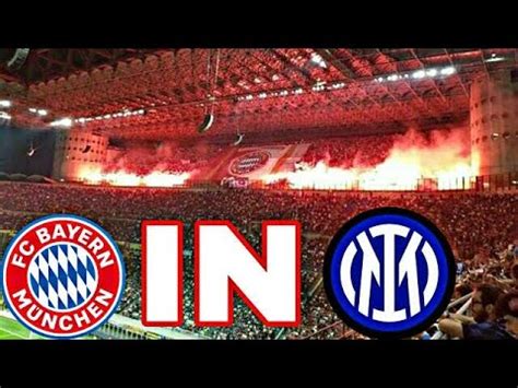 Bayern Fans Pyro Choreo In Milan Inter Bayern Munich 0 2 Bayern