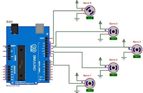 Schematic Of Robot Arm Download Scientific Diagram