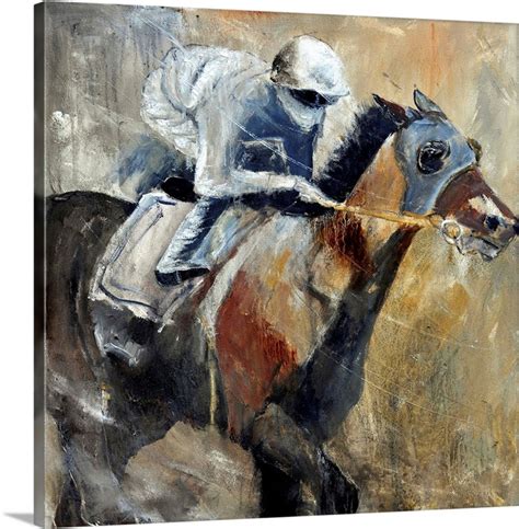 Horse And Jockey | Great Big Canvas