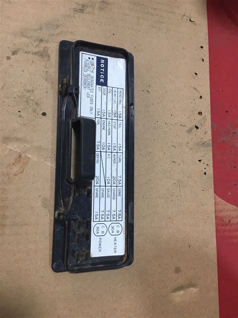 For Sale Fuse Box Cover Ih Mud Forum