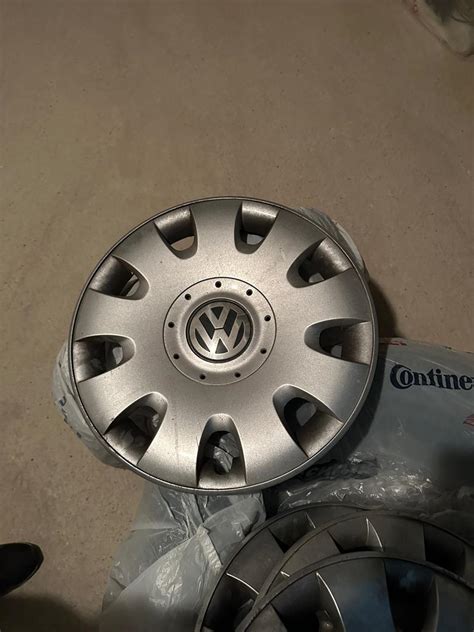 Orjinal Vw Jant Kapak Takımı 15inç Golf Polo Jetta Passat Touran Caddy