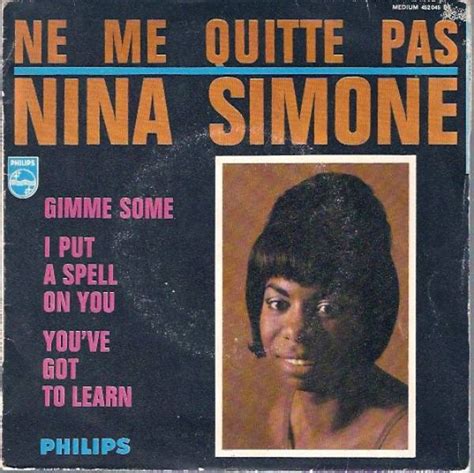 Nina Simone Ne Me Quitte Pas Releases Discogs